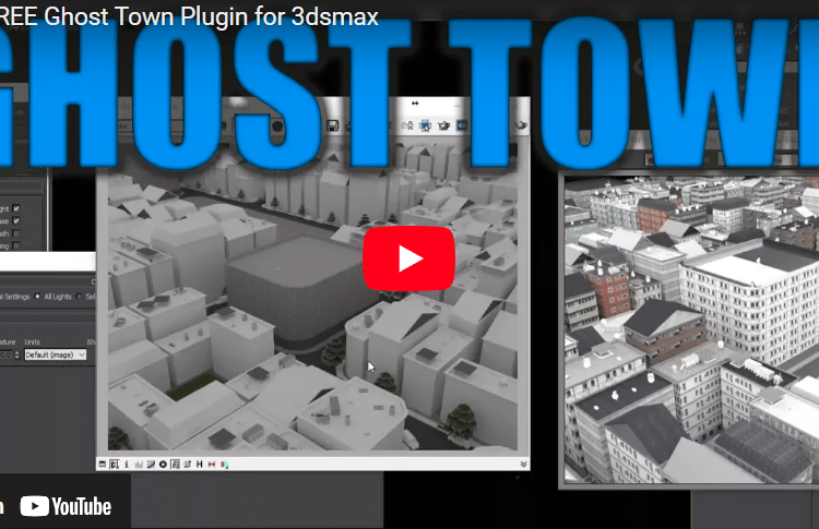 FREE script Ghost Town Plugin for 3dsmax