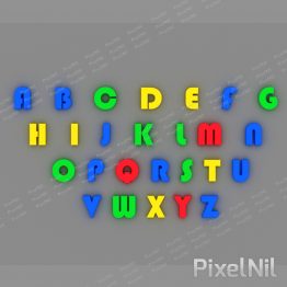 Alphabets 02 P3D15