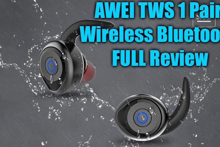 AWEI TWS 1 Pair Wireless Bluetooth FULL Review