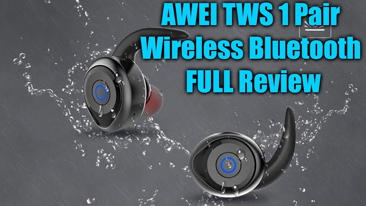AWEI TWS 1 Pair Wireless Bluetooth FULL Review