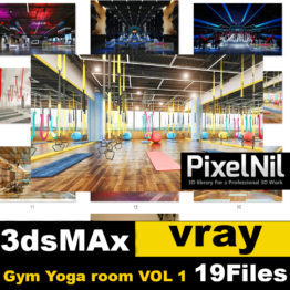 gym Yoga room VOL 1