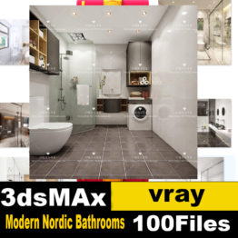 100 modern nordic bathrooms