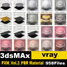 PXM_Vol.3_PBR Material VRay
