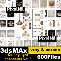 Ceiling-light-chandelier VOL 3