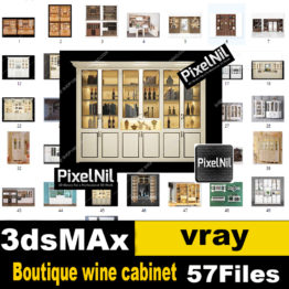 Boutique wine cabinet