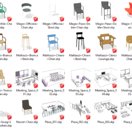 sketchup furniture collections