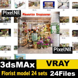 Florist model 24 sets