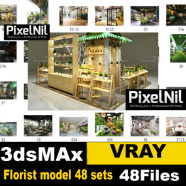 Florist model 48 sets
