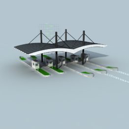 High-speed toll station3