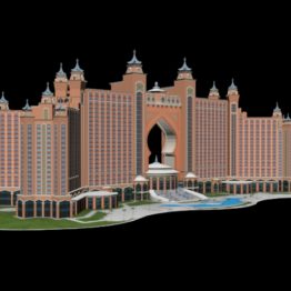 Atlantis Dubai 3D Model