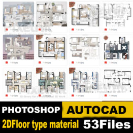 2D Floor PLAN type material