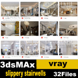 slippery stairwells 32 sets