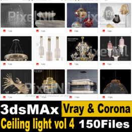 Ceiling light-chandelier vol 4