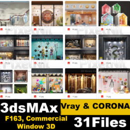 F163, commercial window 3D
