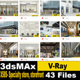 X585- Specialty store, storefront