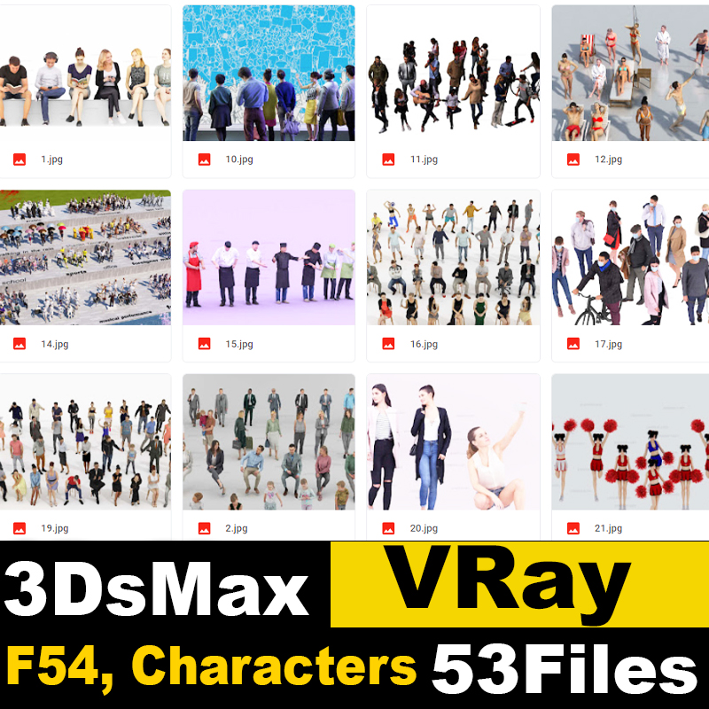 F54, Characters