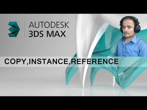 3DS MAX SECRET DIFFERENCE BETWEEN COPY ,INSTANCE AND REFERENCE