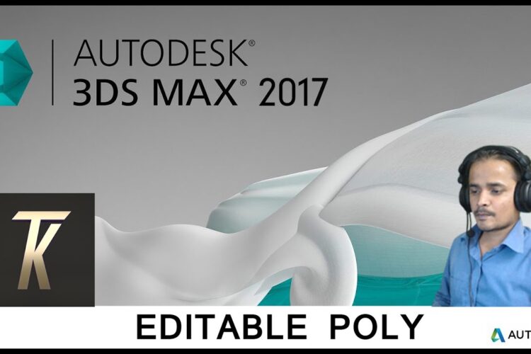 [Hindi – हिन्दी] EDITABLE POLY 3DSMAX 2017 (TOO EASY AND SIMPLE TUTORIAL) beginner PART 1