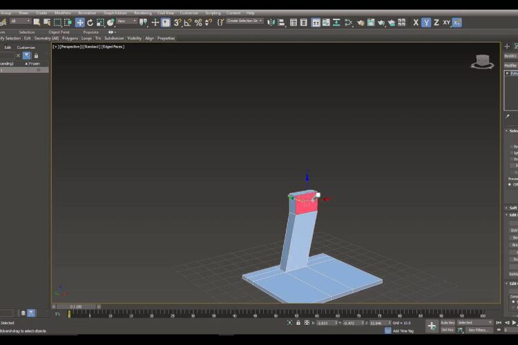 EDITABLE POLY 3DSMAX 2017  PART 3 (TOO EASY AND SIMPLE TUTORIAL) beginner