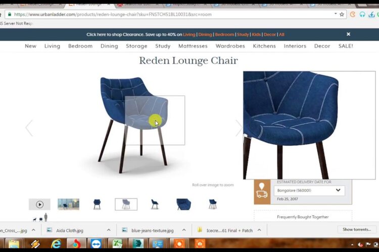 Reden Lounge Chair Modeling In 3Dsmax