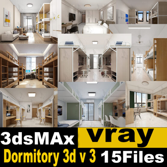 V3 Dormitory 3d model