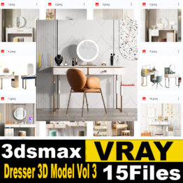 dresser 3D model vol 3 2