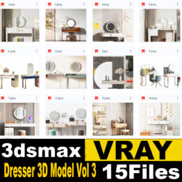 dresser 3D model vol 3