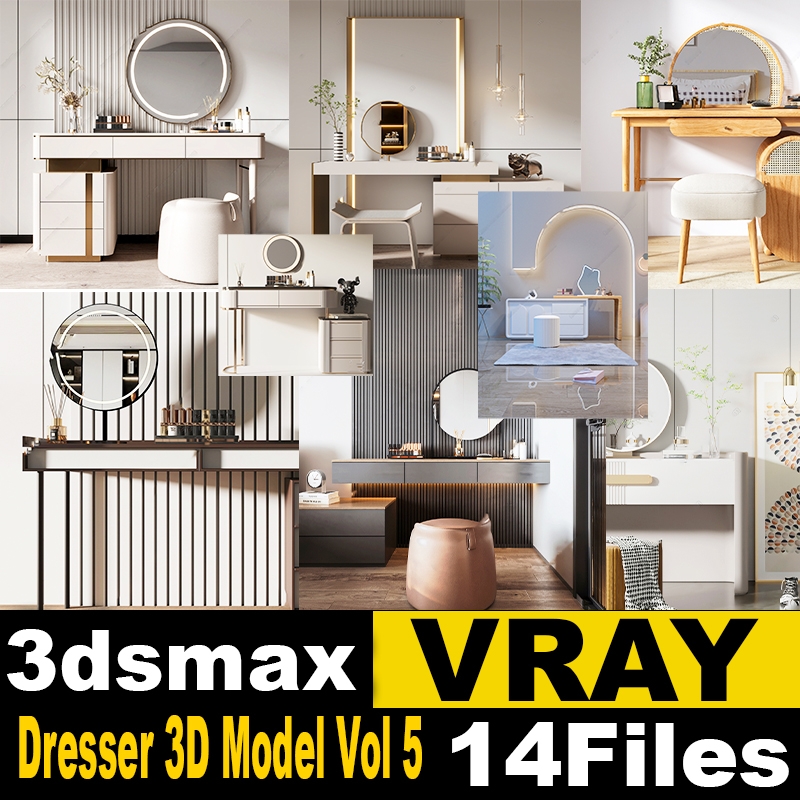 dresser 3D model vol 5