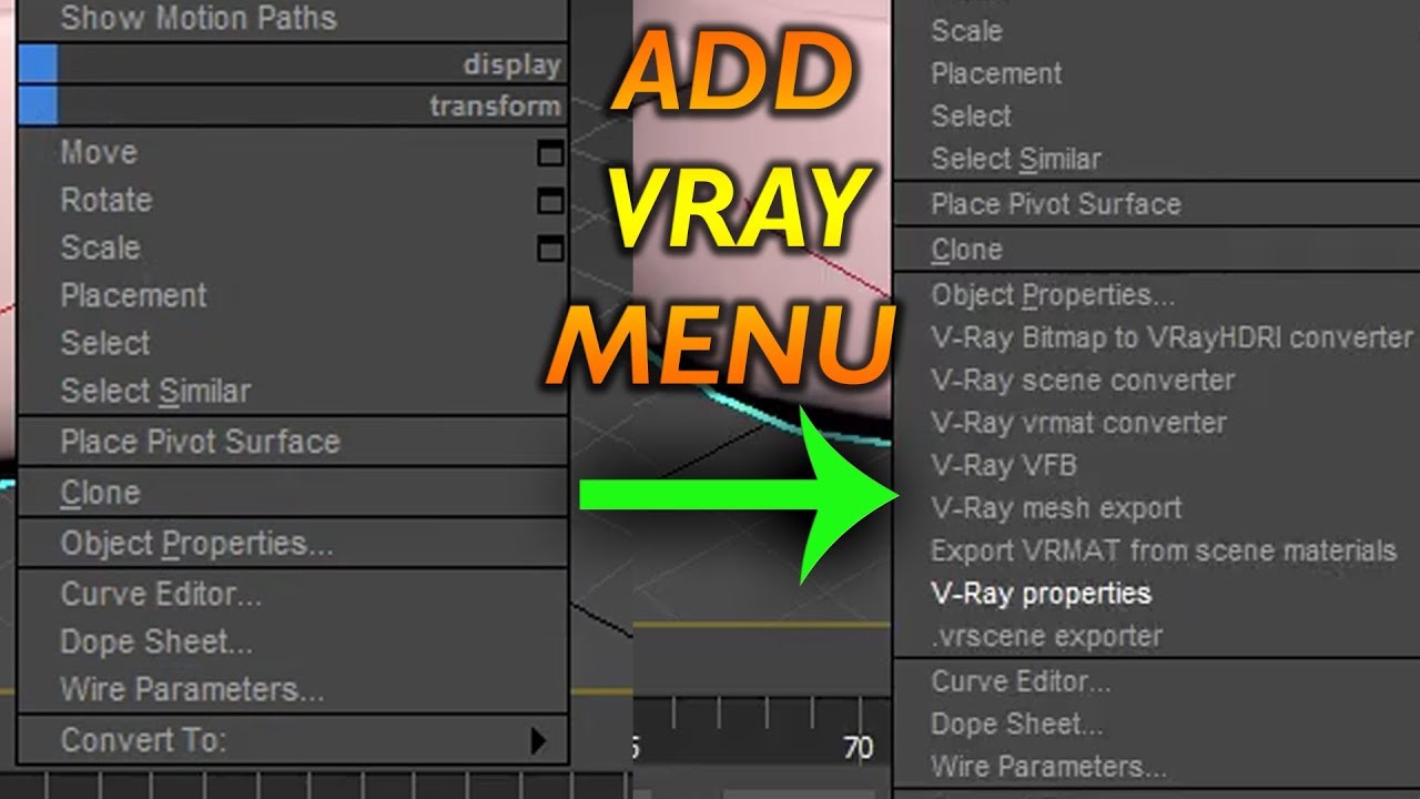 HOW TO ADD VRAY MENU ON VIEWPORT FOR 3DSMAX TO EASY