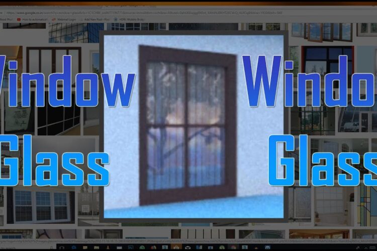 Exterior Glass Window video Tutorial-3dsmax