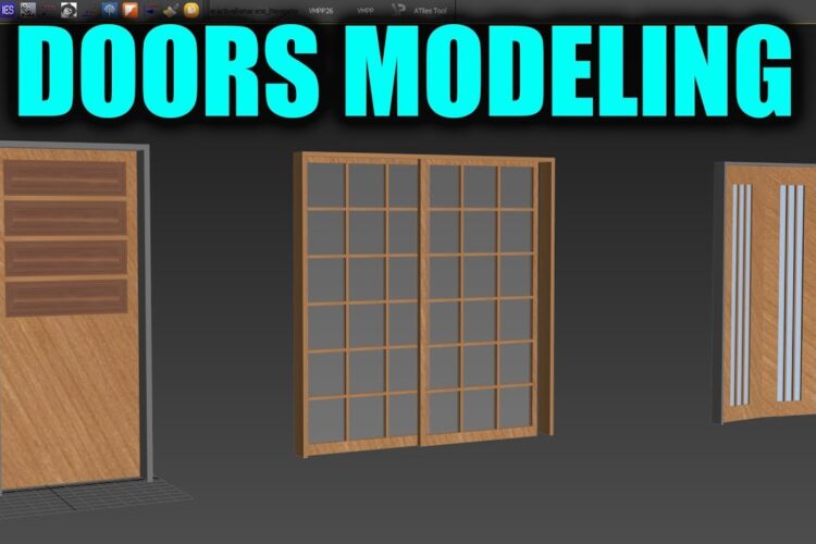 Doors Modeling in 3dsmax