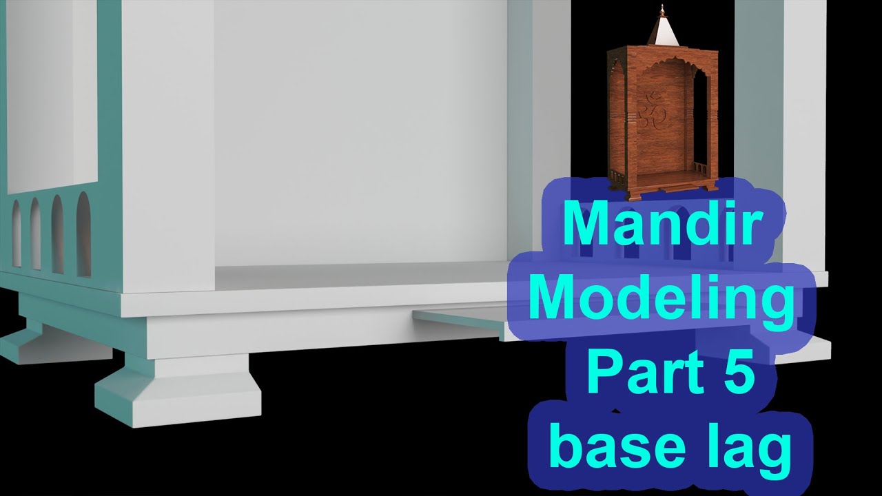 Mandir Modeling Part 5 | 3dsmax| Hindi tutorials