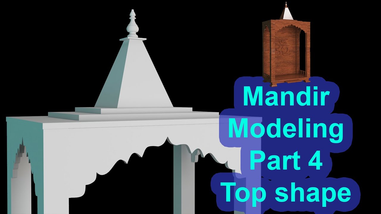 Mandir Modeling Part 4 | 3dsmax| Hindi tutorials