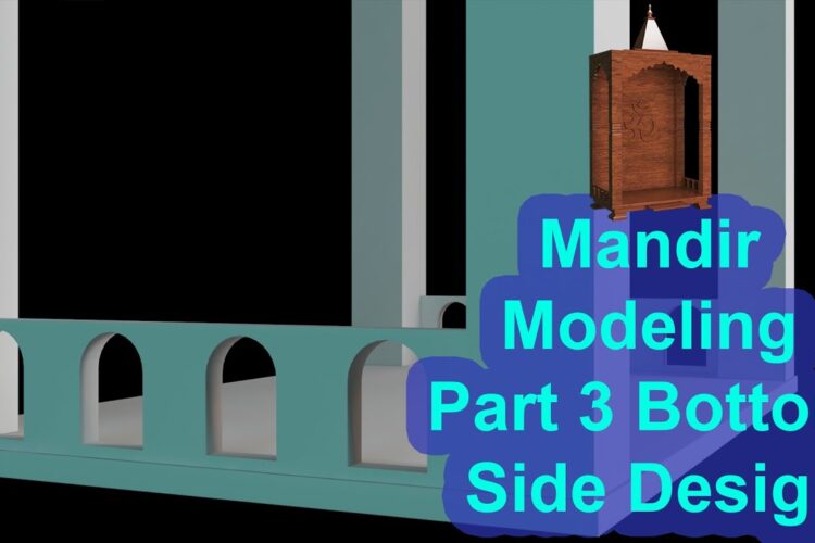 Mandir Modeling Part 3 | 3dsmax| Hindi tutorials