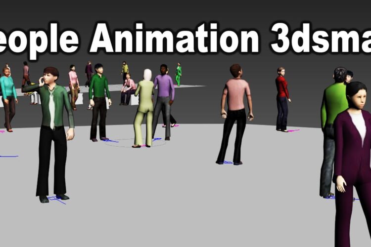 People Animation 3dsmax 2014 To 2021