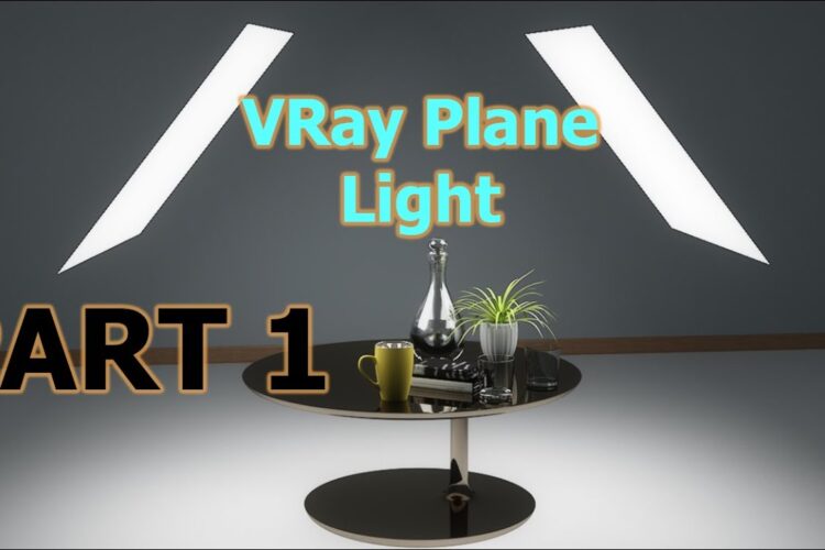 VRay Plane Light BASIC Tutorial Part 1