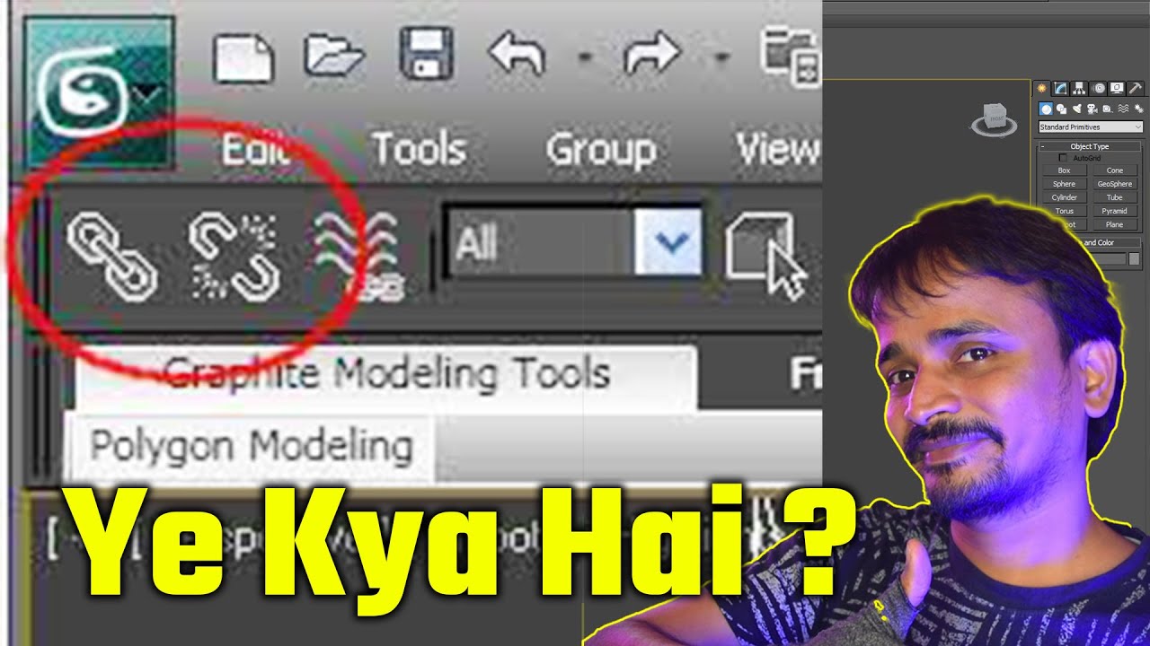 3DSMAX LINK  AND  UNKLINK TOOL 😗| kaboomtechx