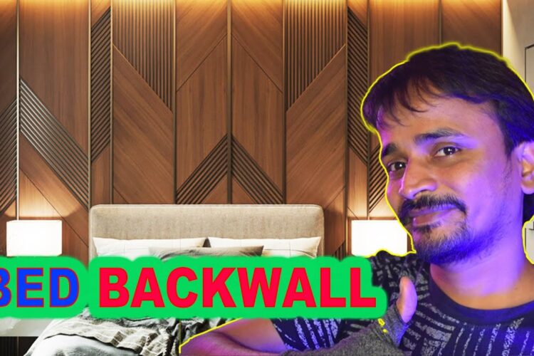 Bed Back Wall Decoration 😍 |3DSMAX | VRAY | kaboomtechx