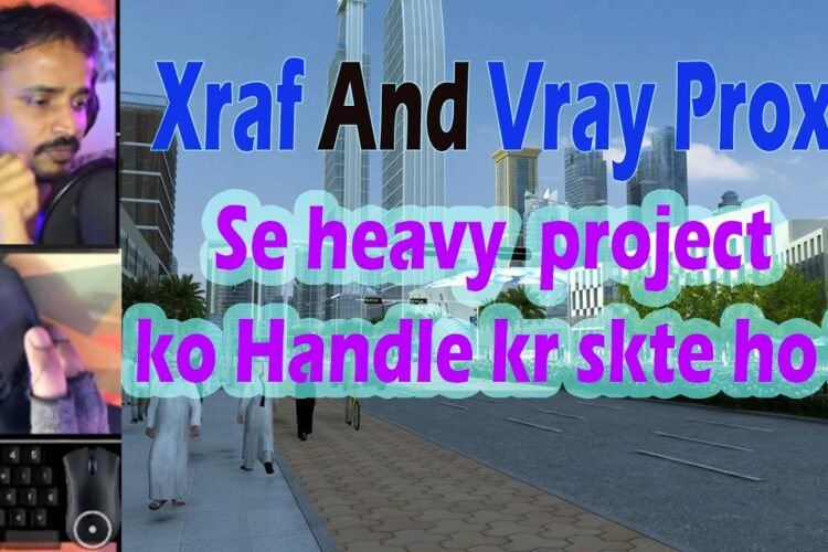 XRaf Or VRay Proxy me kya Difference hai ?| kaboomtechx Live highlights
