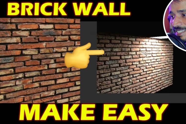 Brick Wall make 3dsmax vray 😗🤔😍| kaboomtechx