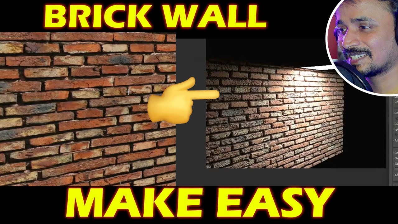 Brick Wall make 3dsmax vray 😗🤔😍| kaboomtechx