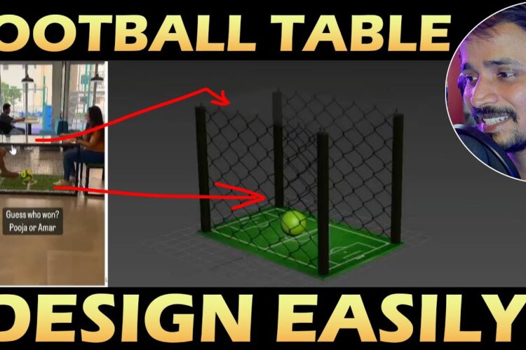 Football Table Design  😍🤔🤗| kaboomtechx