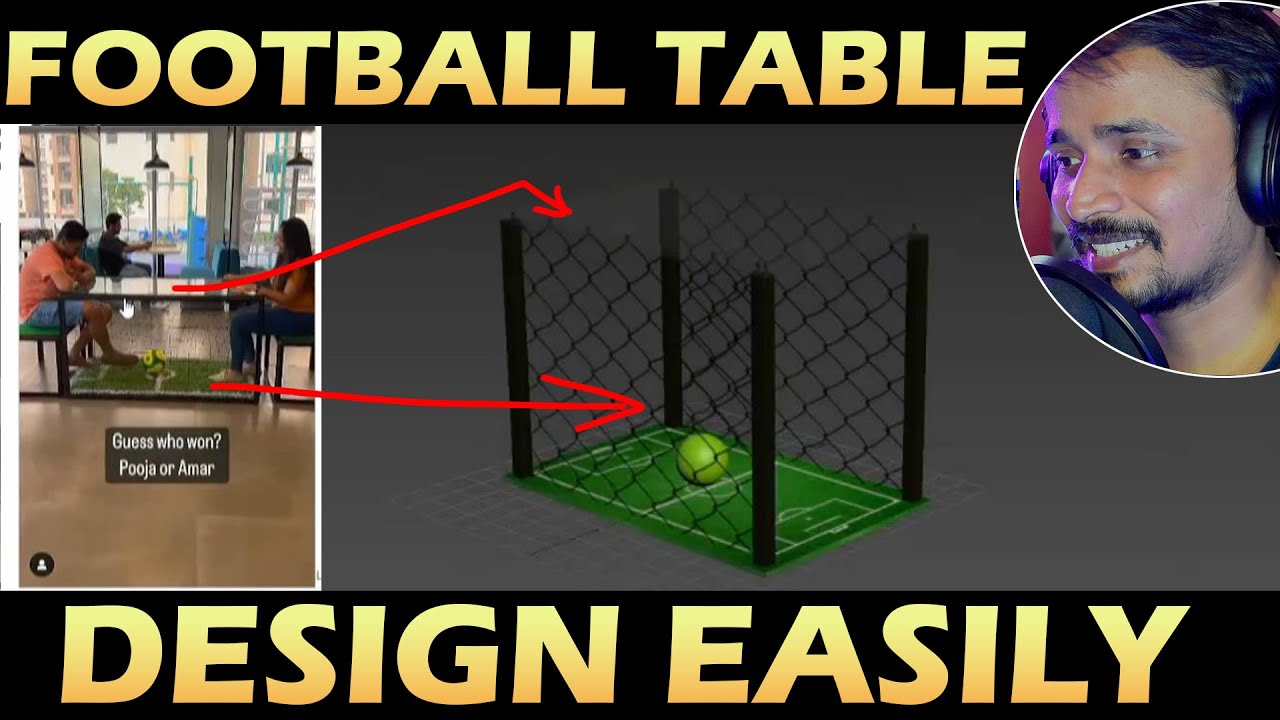 Football Table Design  😍🤔🤗| kaboomtechx