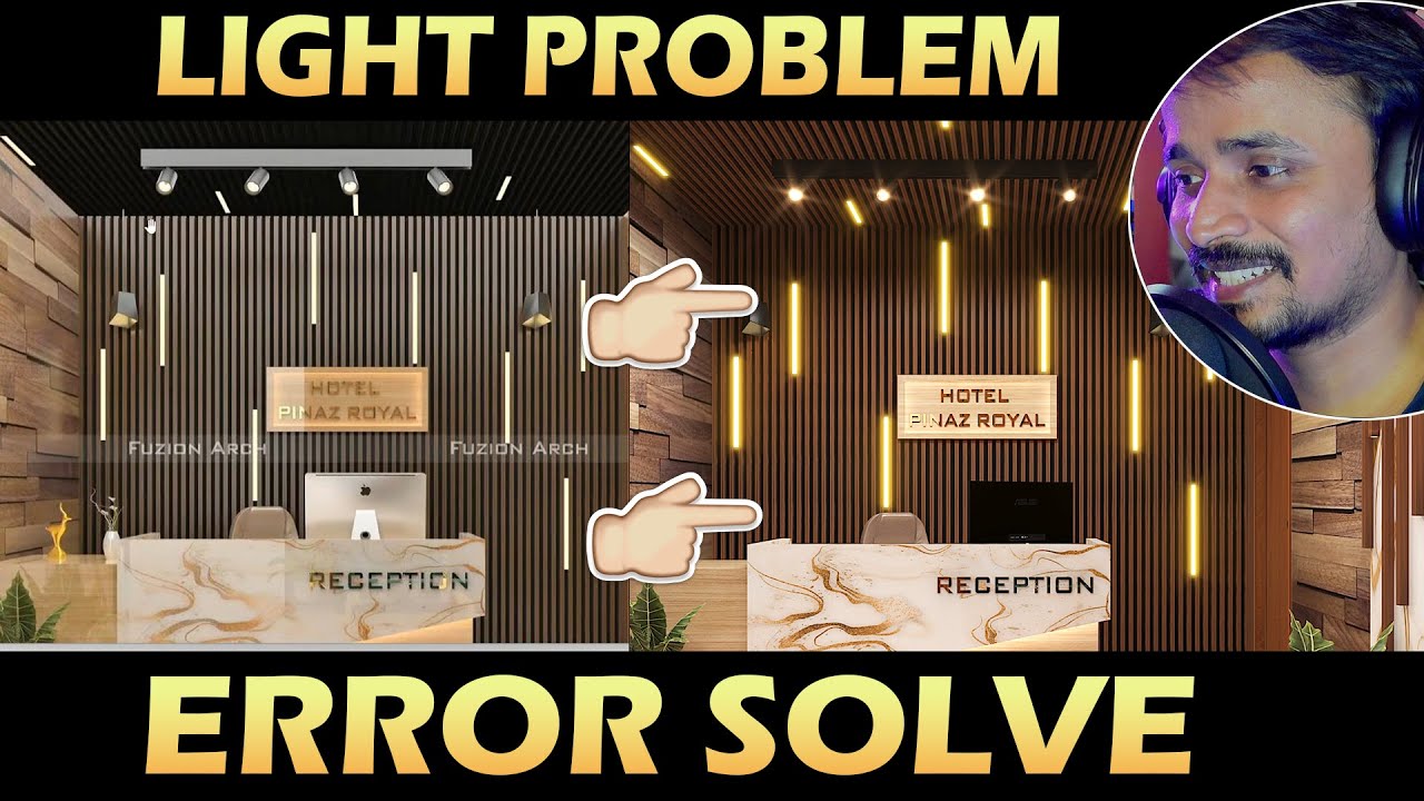 LIGHTING Problem Solve  🤔😒| kaboomtechx