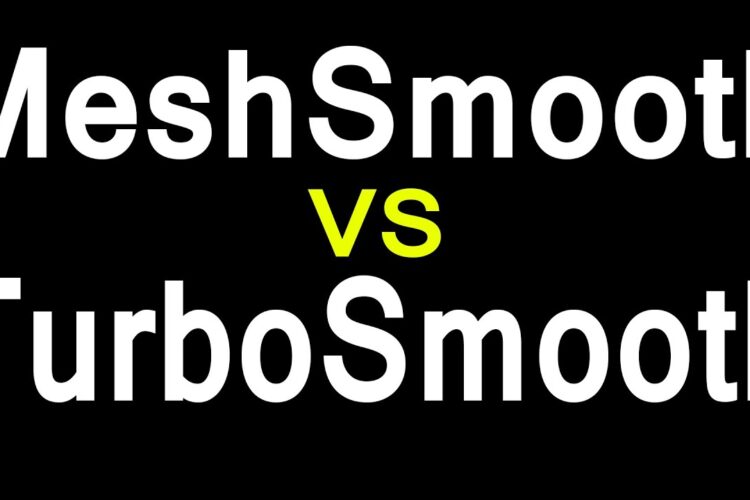 Mesh Smooth Vs Turbo Smooth | kaboomtechx