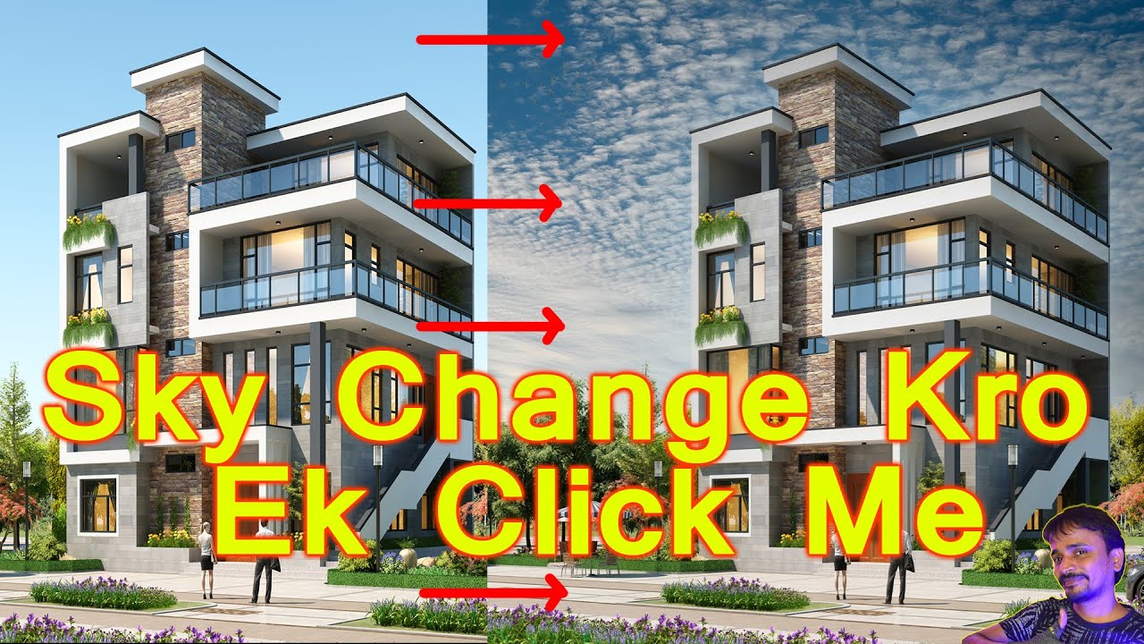 Image Me Sky  Ko Change Kro Ek Click Me | kaboomtechx