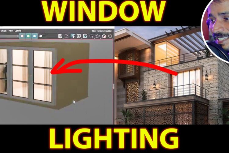 WINDOW  LIGHTING| 3DSMAX VRAY kaboomtechx