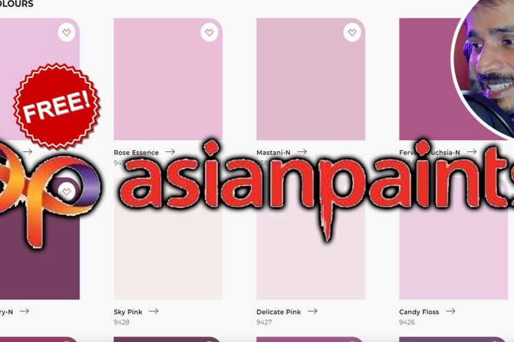 How to get Asian paint colour in 3dsmax free | kaboomtechx