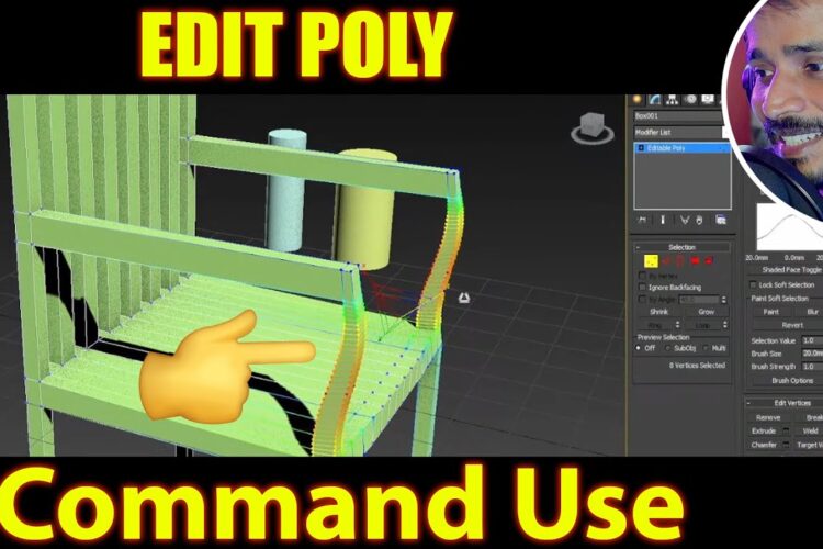 Edit poly command use | kaboomtechx