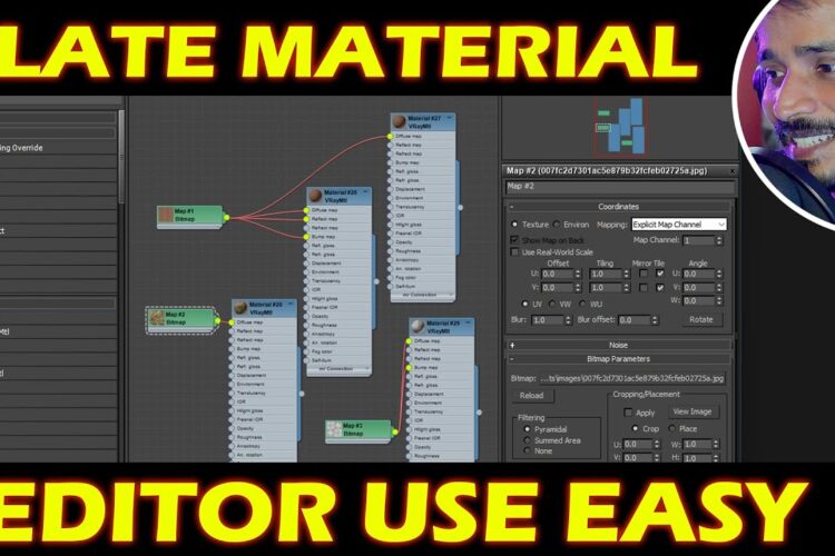 slate material editor easy way 🤗😍| kaboomtechx